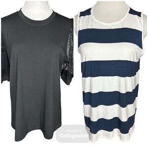 Stitch Fix Bundle Beacon Market & Spruce Blouse Tank Top Size XL Basic Casual